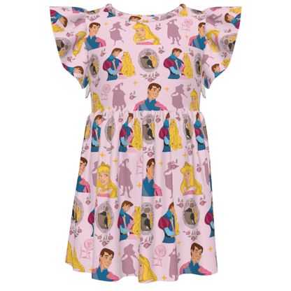 Disney Girls Ruffle Dress, Kids Outfits, Toddler Twirl Dress, Princess Aurora Dress, Sleeping Beauty Outfit, Magic Kingdom, Prince Phillip