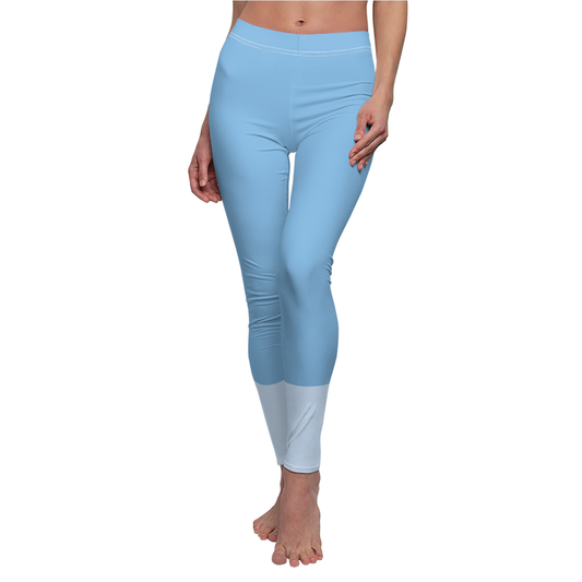 Light Blue Heeler Leggings, Heeler Dog Family Costume