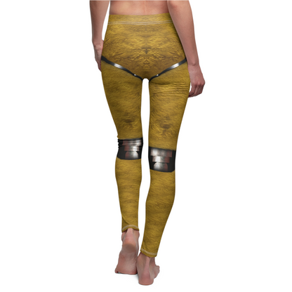 Freddy Animatronic Yellow Legging, FNAF Character Inspired Costume