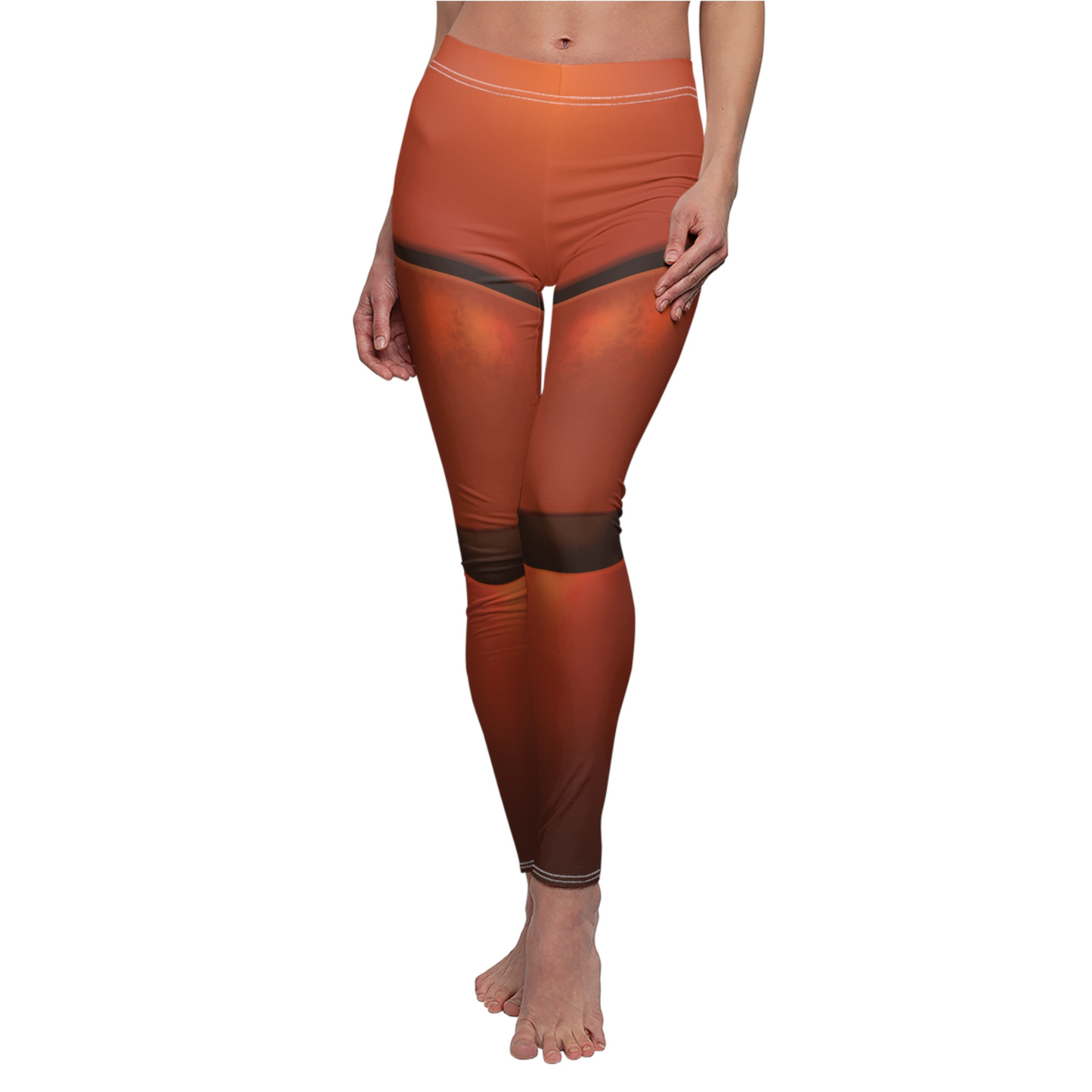 Toy Bear Animatronic Brown Legging, FNAF Character Inspired Costume
