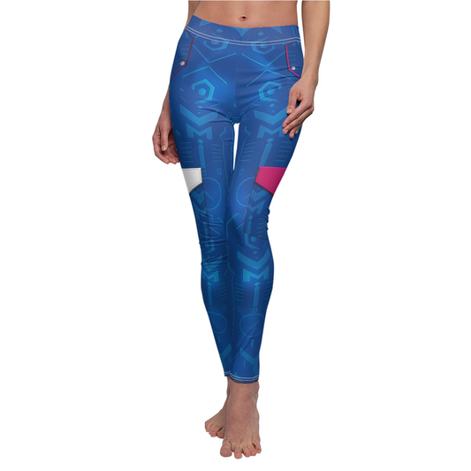 Addison Wells Blue Vest Leggings, Zombies 4 Dawn of the Vampires Costume
