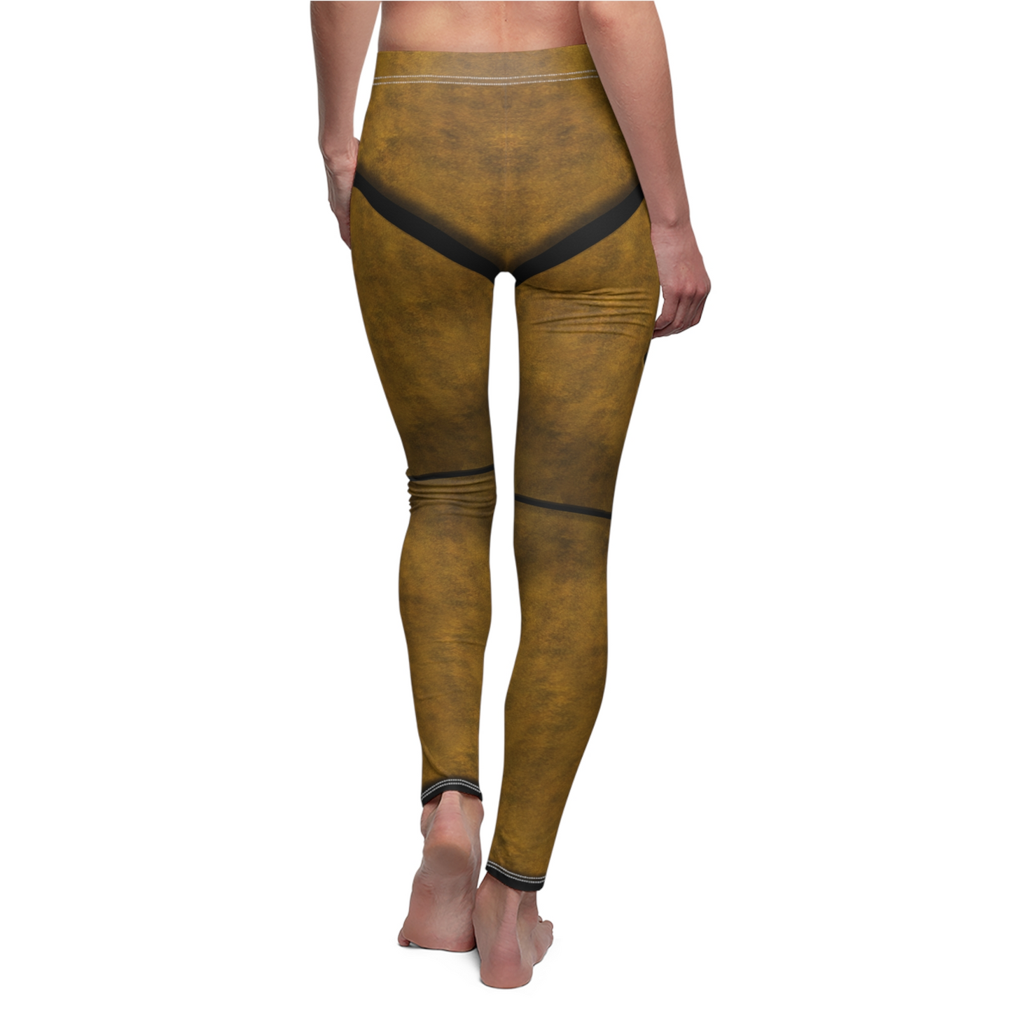 Yellow Animatronic Bear Legging, FNAF Character Inspired Costume
