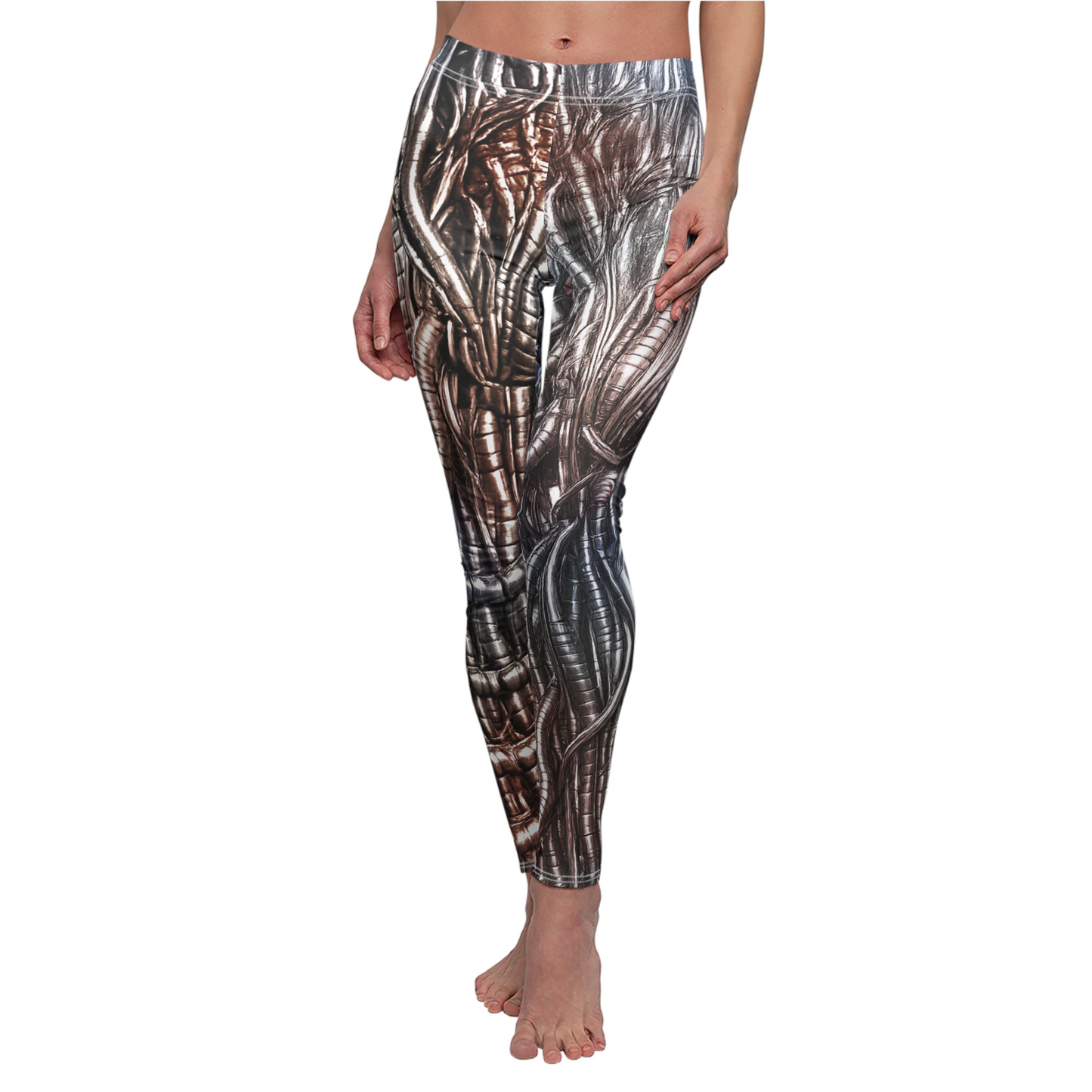 Twisted Animatronic Silver Legging, FNAF Character Inspired Costume