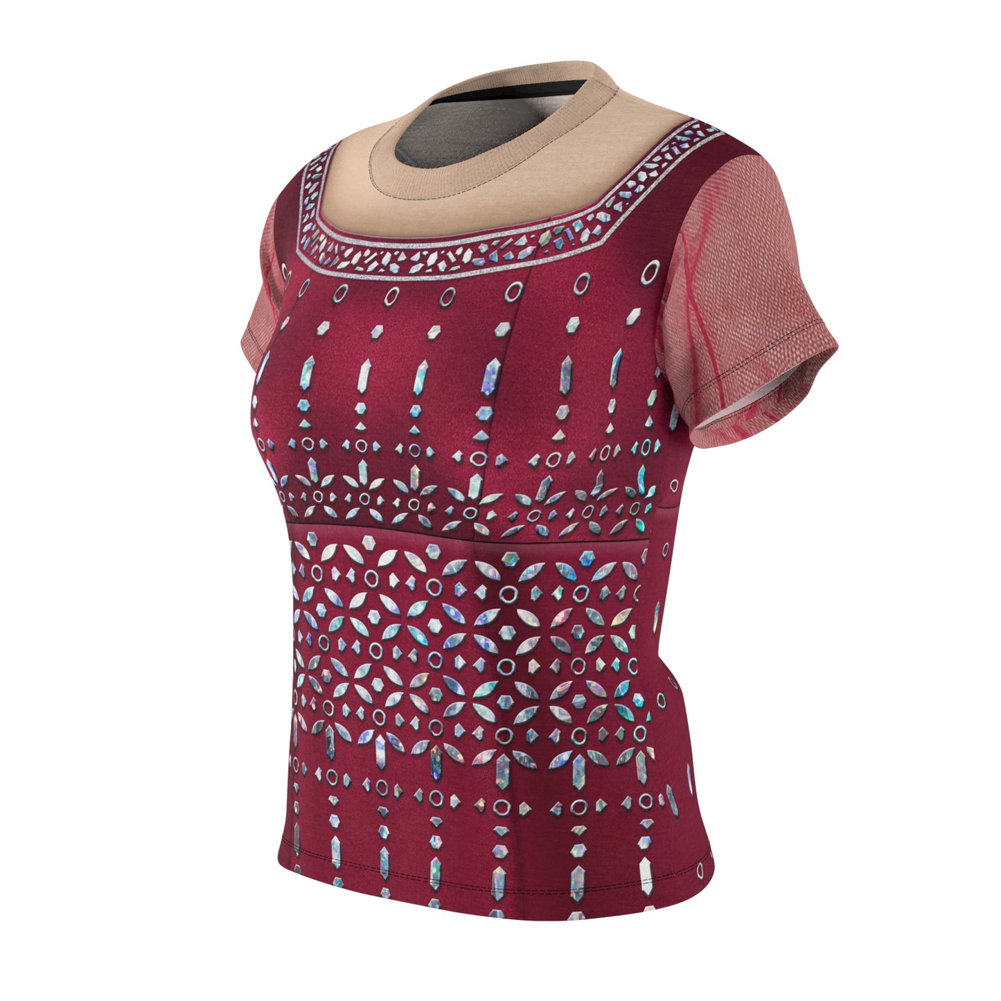 Teen Jasmine Women's Shirt, Descendants 4 The Rise Of Red Costume