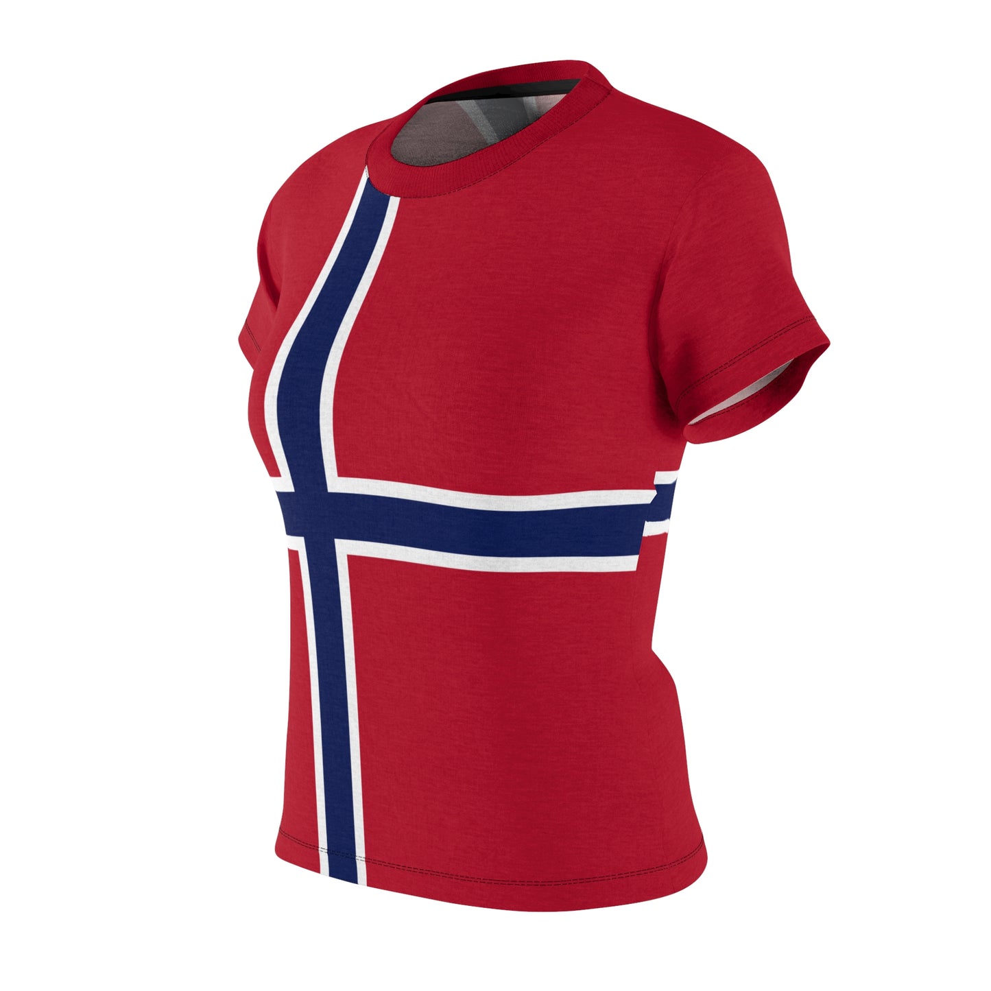 Norway Soccer 2026 Fan Women's Shirt, Retro Norway Flag Costume