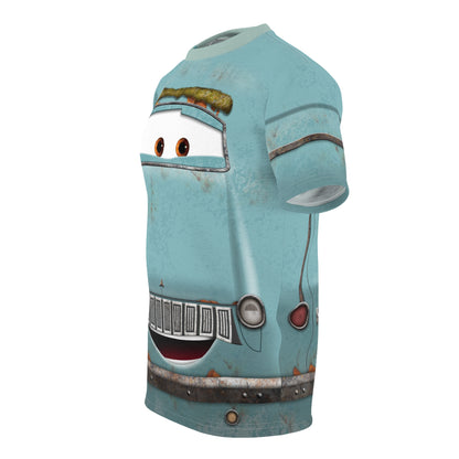 Rusty Rust-Eze Shirt, Cars 3 Costume