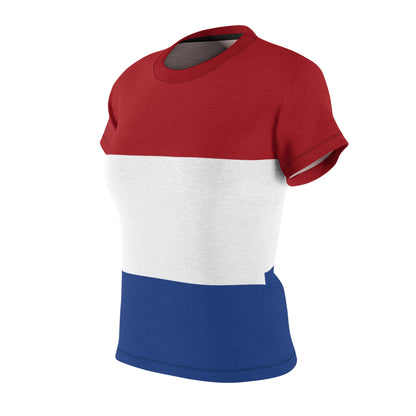 Netherlands Soccer 2026 Fan Women's Shirt, Retro Netherlands Flag Costume
