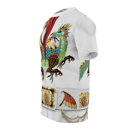 King of Rock Chinese Dragon Shirt, Rock and Roll Legend Singer Inspired Costume