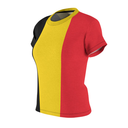 Belgium Soccer 2026 Fan Women's Shirt, Retro Belgium Flag Costume