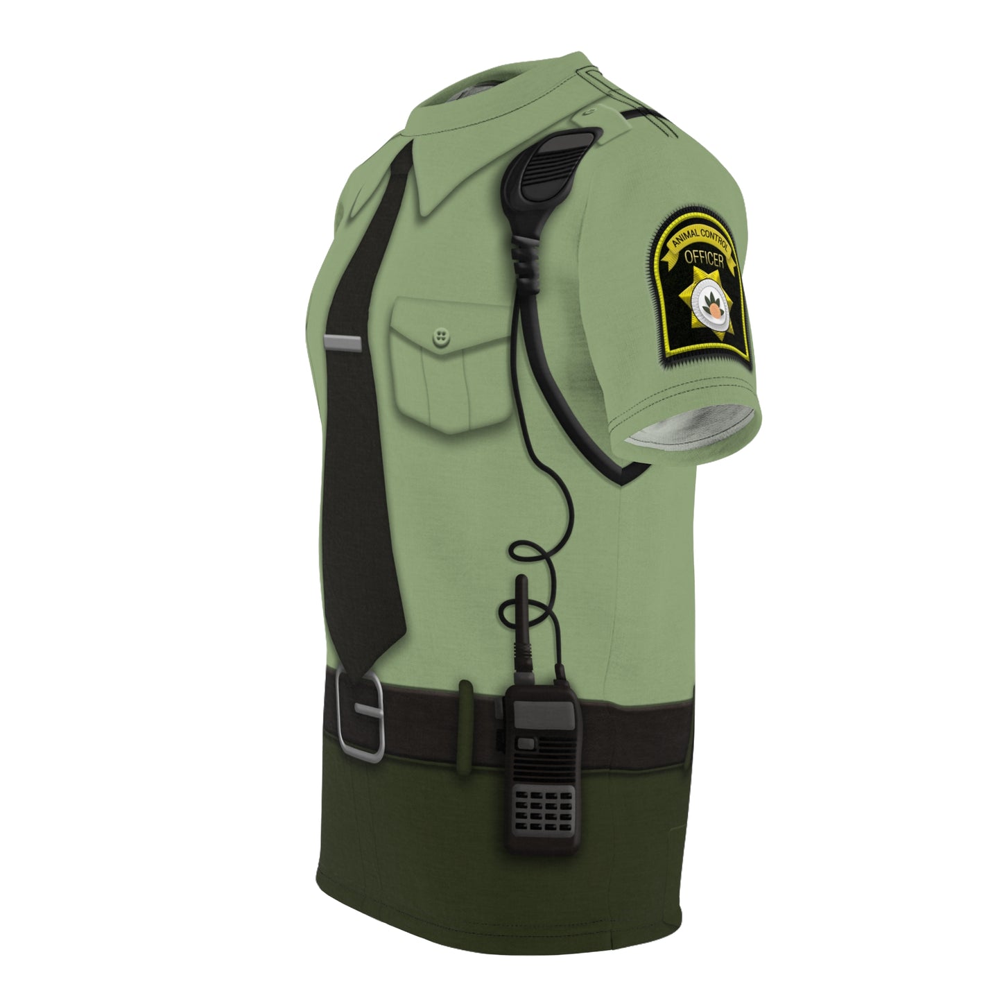 Animal Control Officer Shirt, Bolt Costume