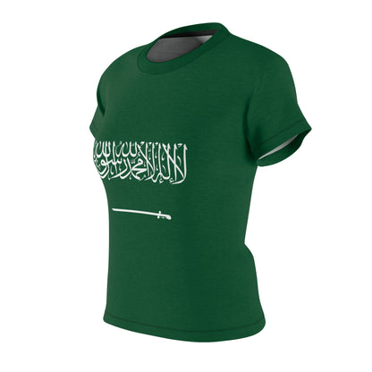 Saudi Arabia Soccer 2026 Fan Women's Shirt, Retro Saudi Arabia Flag Costume