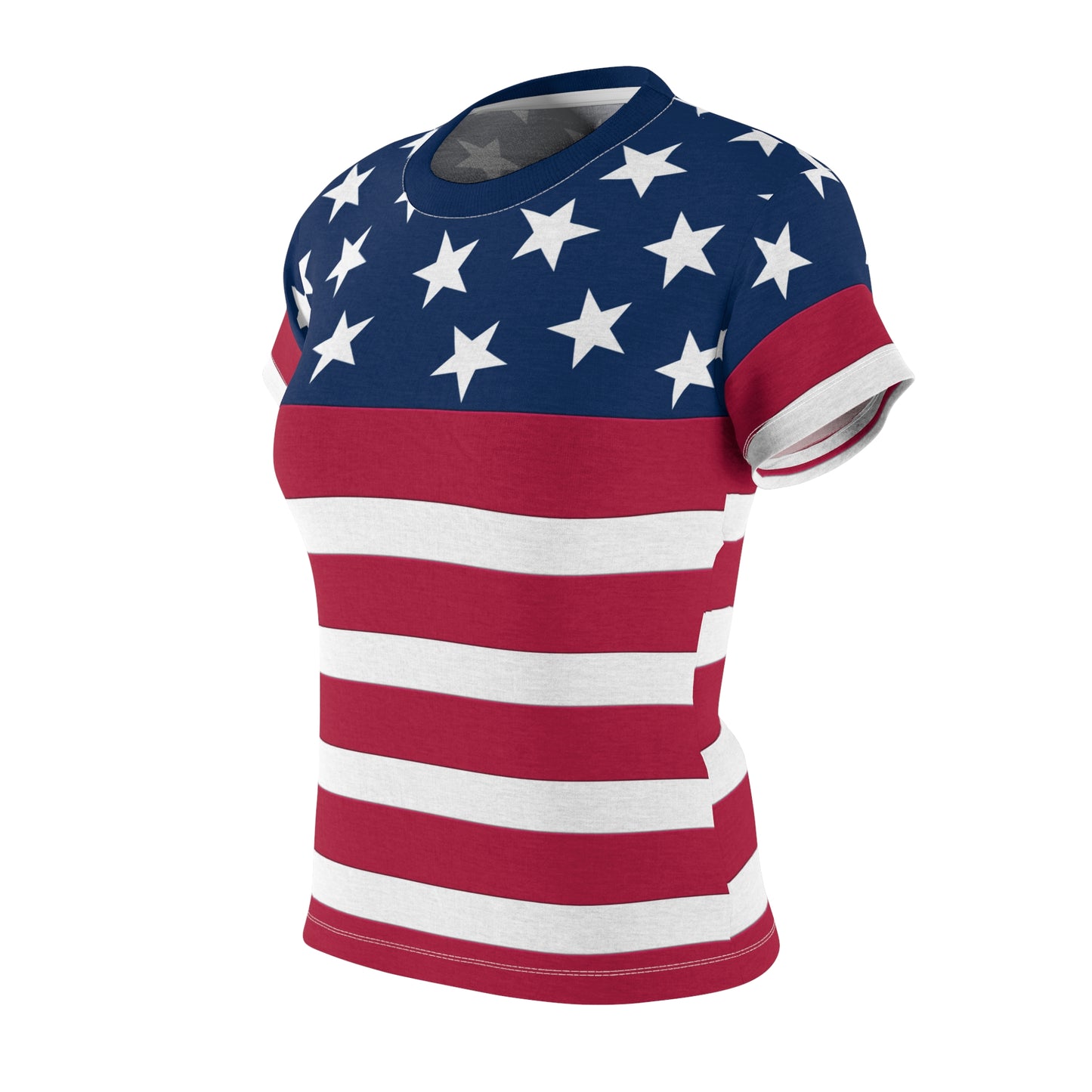 USA Soccer 2026 Fan Women's Shirt, Retro American Flag Costume