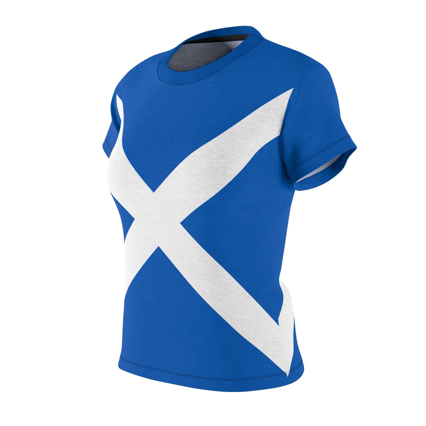 Scotland Soccer 2026 Fan Women's Shirt, Retro Scotland Flag Costume