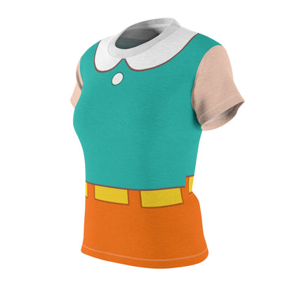 Gretel Green Women's Shirt, Hamster & Gretel Character Inspired Costume