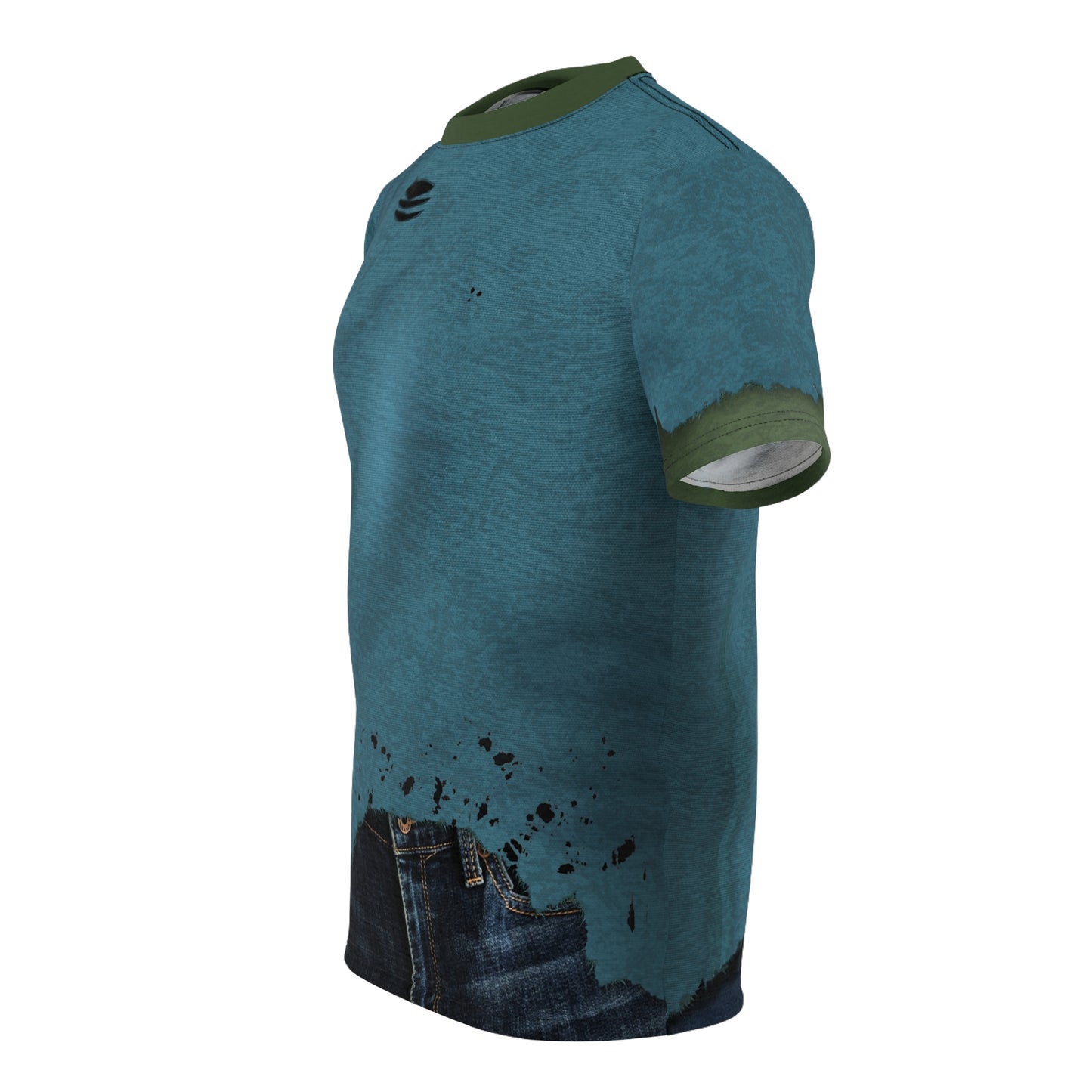 Zombie Chicken Jockey Cosplay Shirt, The Overworld Game Character Inspired Costume