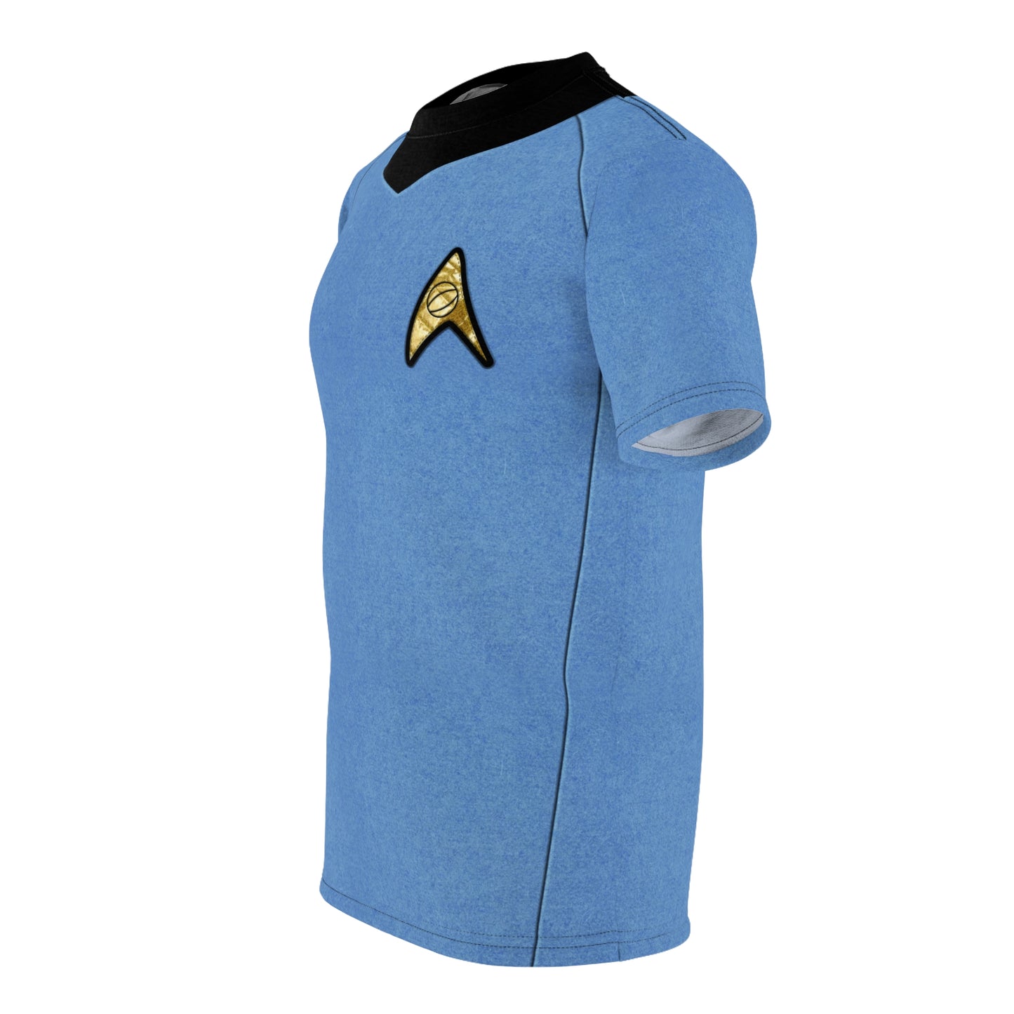 Starfleet Officer Blue Uniform Shirt, Starships Costume