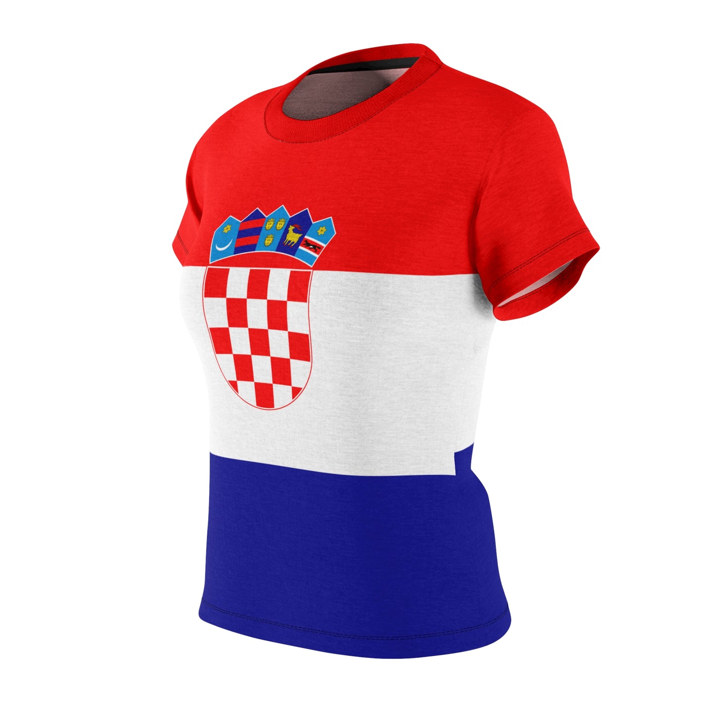 Croatia Soccer 2026 Fan Women's Shirt, Retro Croatia Flag Costume