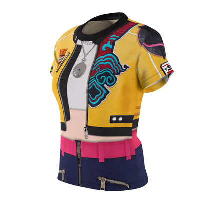 Kpop Yellow Style Women's Shirt, IdoI Girl Group Inspired Cosplay Costume