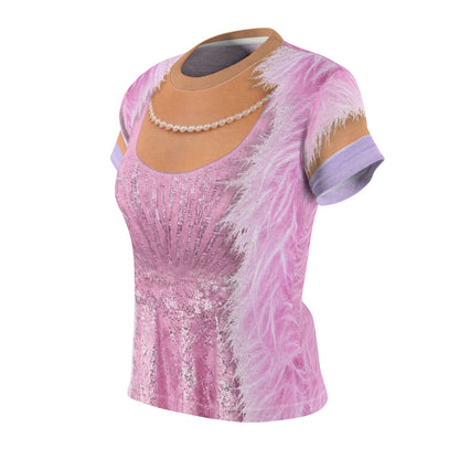 Miss Piggy Pink Women's Shirt, Rock 'n' Roller Coaster Starring the Muppets Costume, Hollywood Studios Outfit, Disney Muppet Cosplay Costume