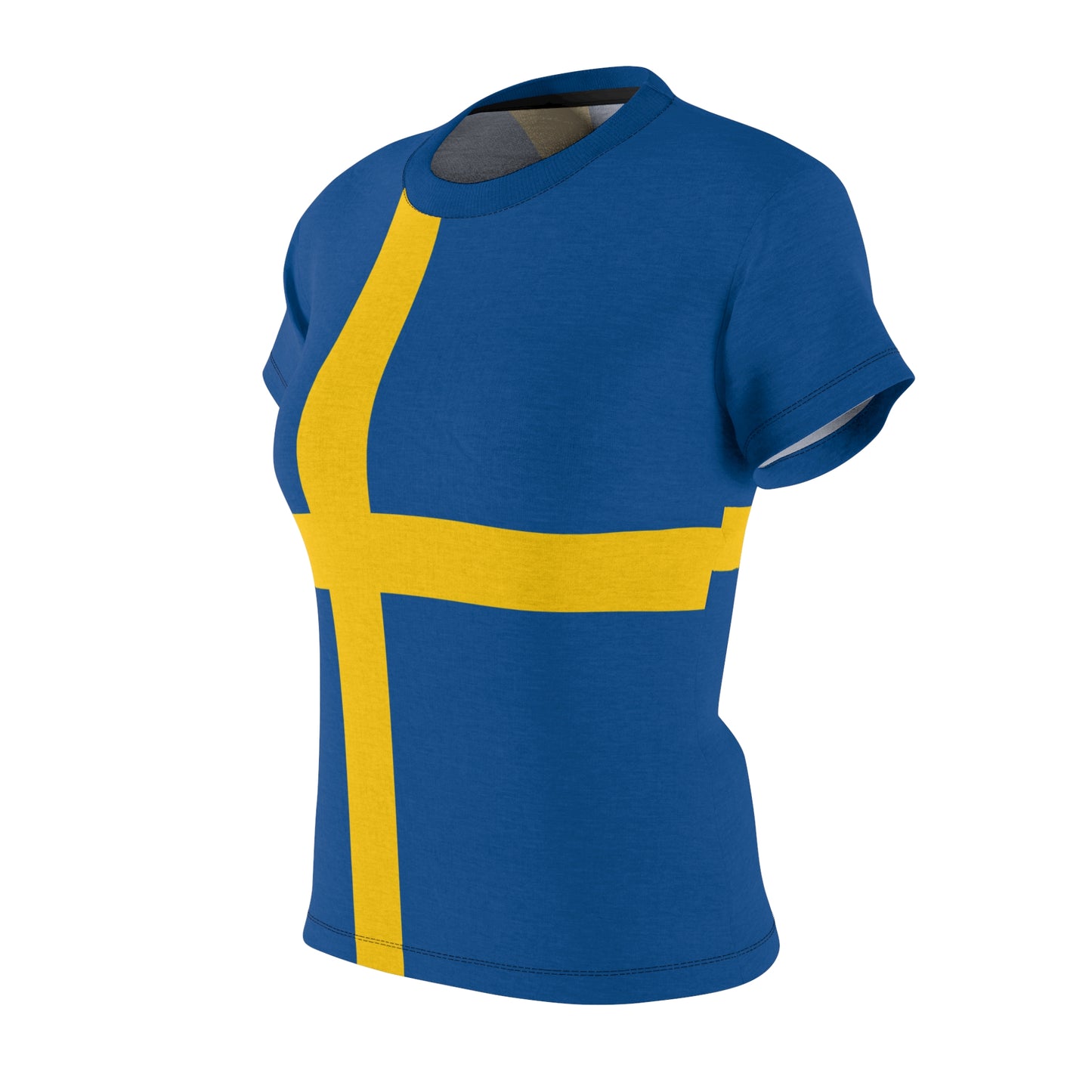 Sweden Soccer 2026 Fan Women's Shirt, Retro Sweden Flag Costume