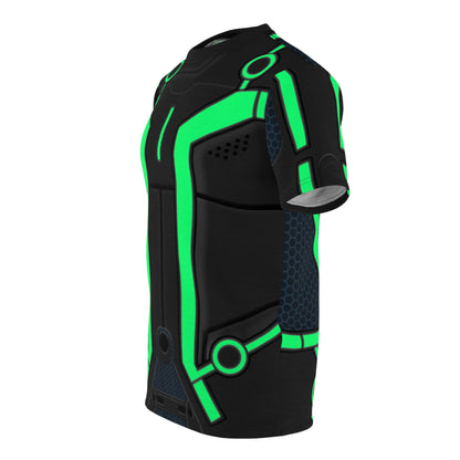 Green Tron Shirt, Tron Legacy Costume