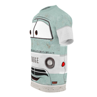 Dusty Rust-Eze Shirt, Cars 3 Costume