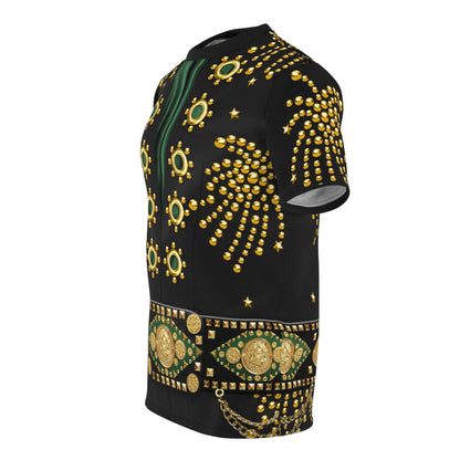 King of Rock Black Matador Shirt, Rock and Roll Legend Singer Inspired Costume