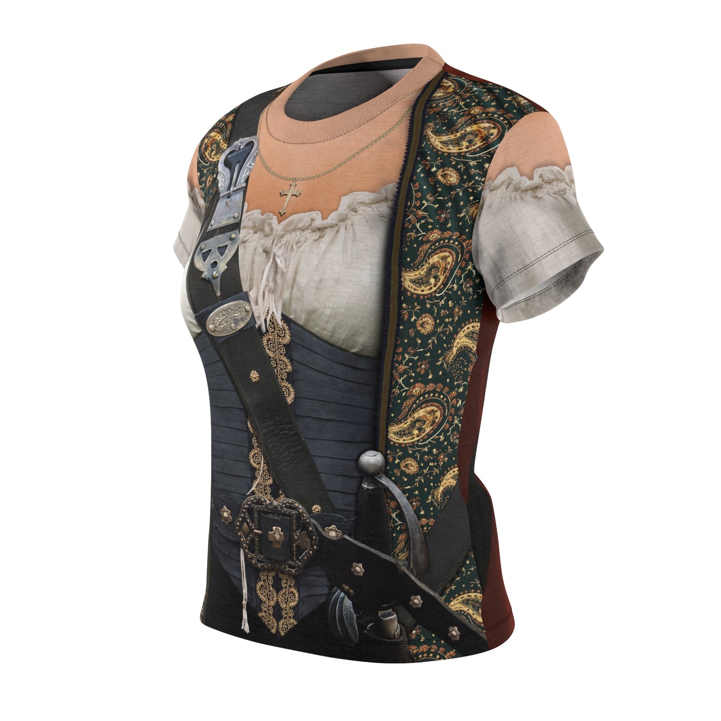Angelica Teach Women's Shirt, Pirates of the Caribbean Costume