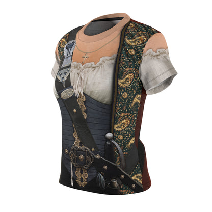 Angelica Teach Women's Shirt, Pirates of the Caribbean Costume