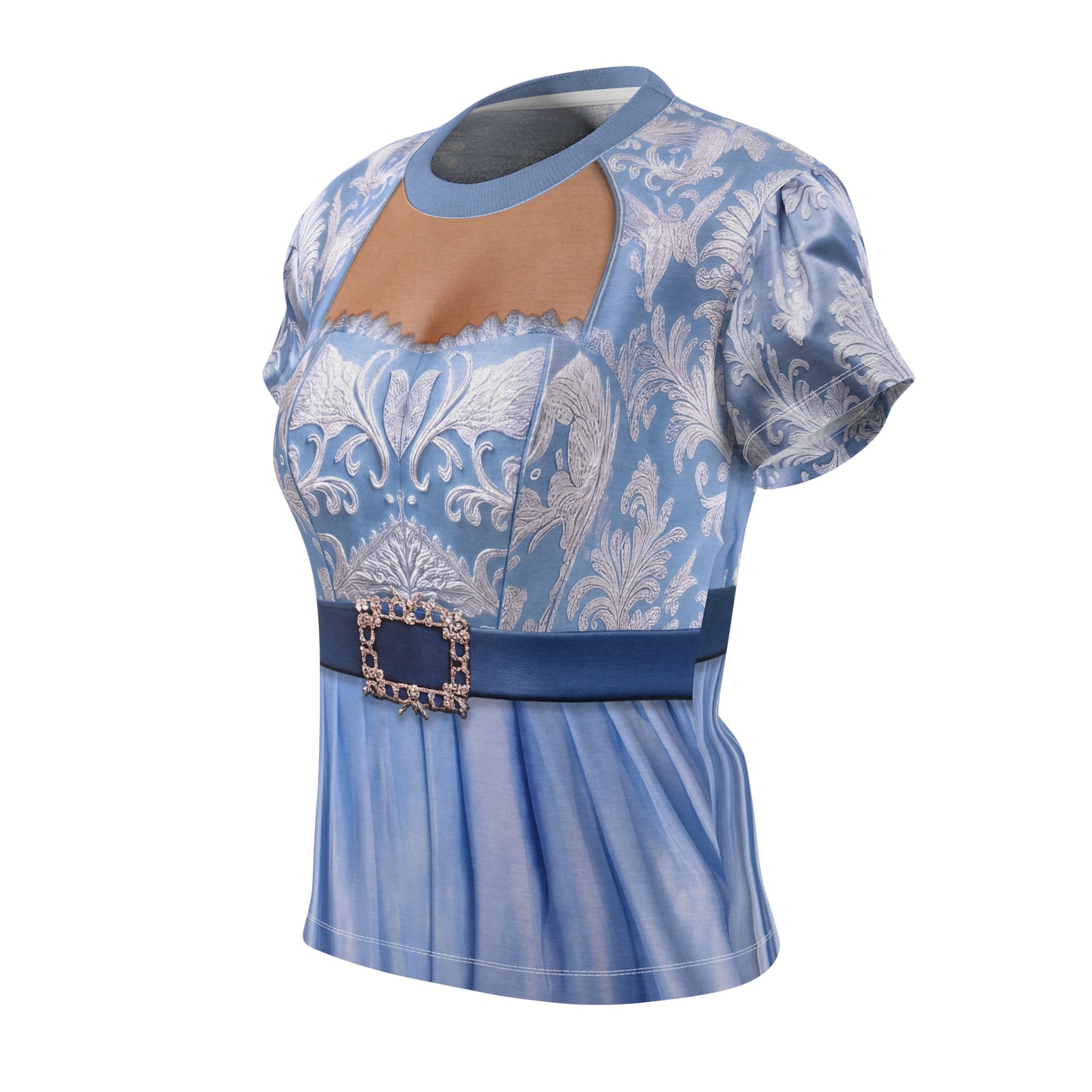 Queen Cinderella's Blue Women's Shirt, Descendants 5, Wicked Wonderland Costume, Disney Musical Fantasy, Disney Costume Cosplay