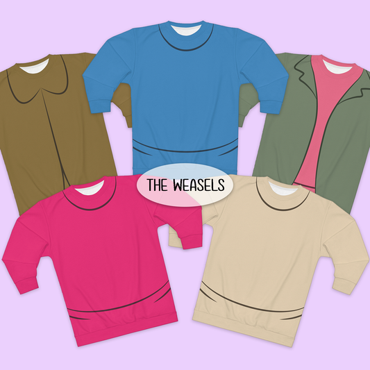 The Weasels Long Sleeve Shirt, The Adventures of Ichabod and Mr. Toad Costume