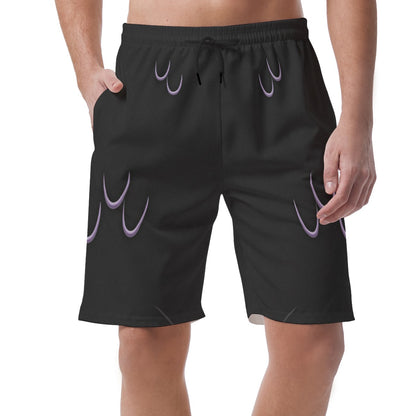 Maleficent Dragon Shorts Pants, Sleeping Beauty Costume, Easy Summer Vacation Trip Pants, Elastic Waistband Shorts, Beach Pants