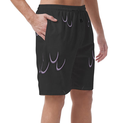 Maleficent Dragon Shorts Pants, Sleeping Beauty Costume, Easy Summer Vacation Trip Pants, Elastic Waistband Shorts, Beach Pants