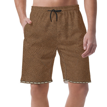 Bullseye Shorts Pants, Toy Story Costume, Easy Summer Vacation Trip Pants, Elastic Waistband Shorts, Beach Pants