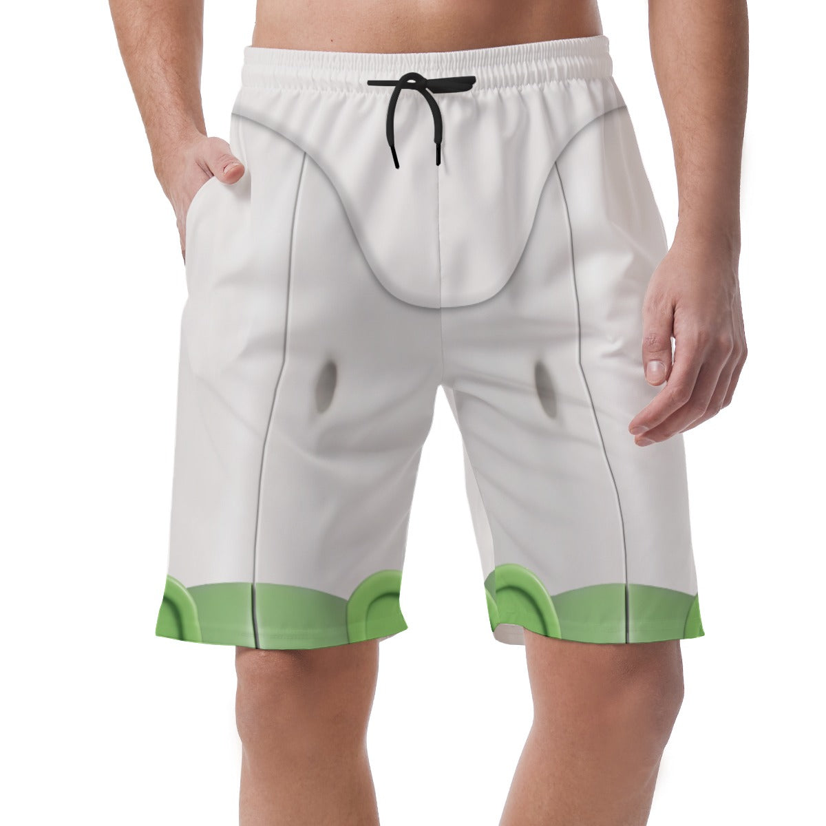 Buzz Lightyear Shorts Pants, Toy Story Costume, Easy Summer Vacation Trip Pants, Elastic Waistband Shorts, Beach Pants