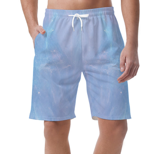 Wade Ripple Shorts Pants, Elemental Costume, Easy Summer Vacation Trip Pants, Elastic Waistband Shorts, Beach Pants