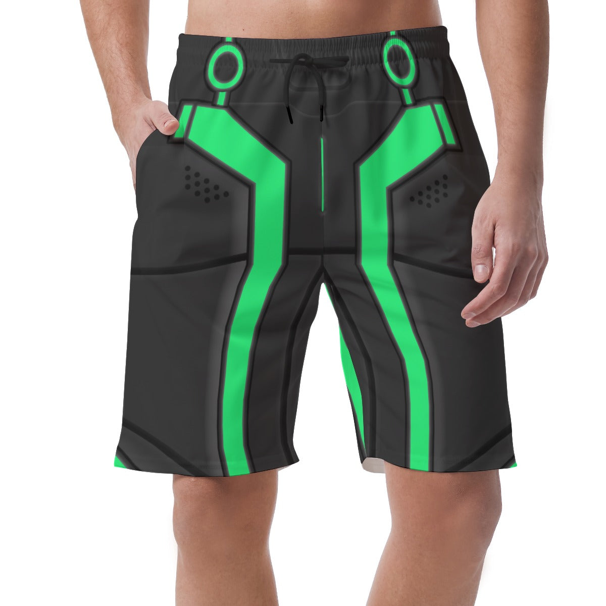 Green Tron Shorts, Tron Legacy Costume, Tron City Cosplay, Green Tron Outfit, Disney Shorts, Tomorrowland Ride, Magic Kingdom Outfit, Disney World Gift
