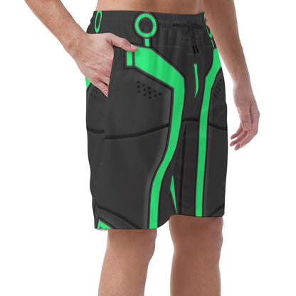 Green Tron Shorts, Tron Legacy Costume, Tron City Cosplay, Green Tron Outfit, Disney Shorts, Tomorrowland Ride, Magic Kingdom Outfit, Disney World Gift