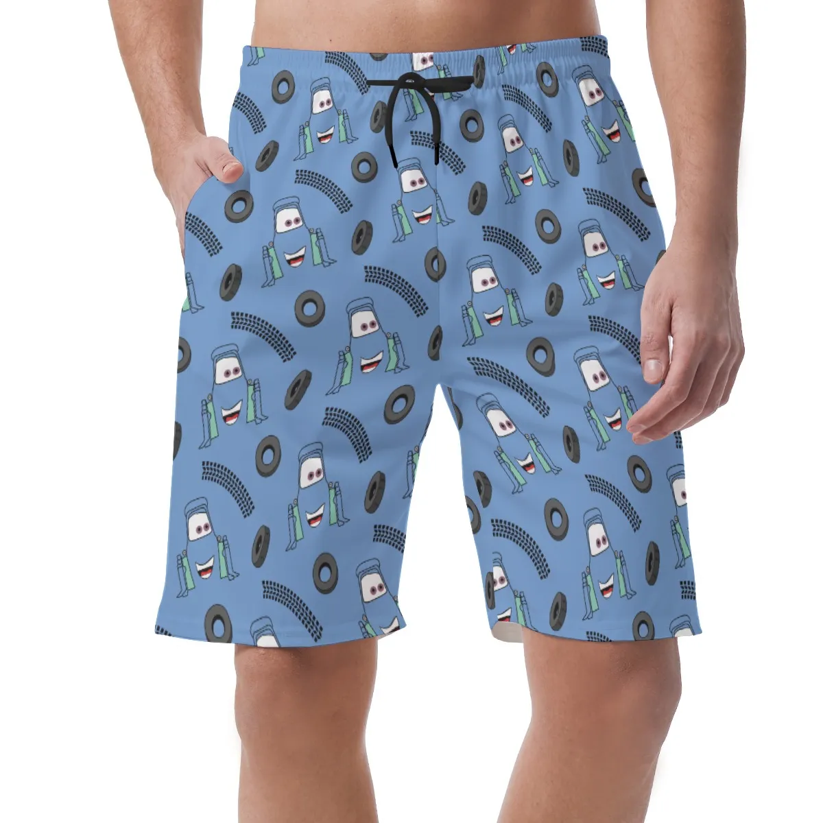 Guido Shorts Pants, Pixar Cars Costume, Easy Shorts, Elastic Waistband Shorts, Disney Shorts, Mens Disney Shorts, Disney World Shorts, Disneyland Shorts