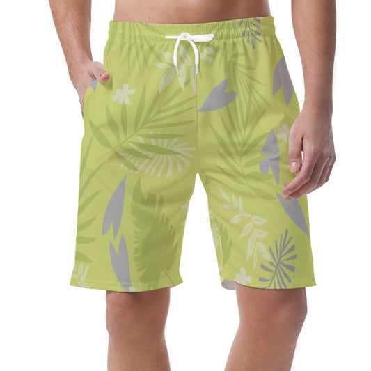 Nick Wilde Summer Shorts, Tropical Leaf Hawaii Pattern Pants, Zootopia Costume, Aloha Outfits, Disney Summer Beach, Adult Elastic Shorts