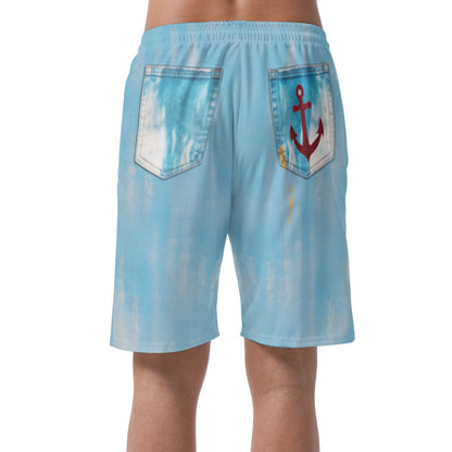 Squirmy Smee Shorts Pants, Descendants 5 Wicked Wonderland Costume, Easy Shorts, Elastic Waistband Shorts, Disney Shorts, Mens Disney Shorts, Disney World Shorts, Disneyland Shorts