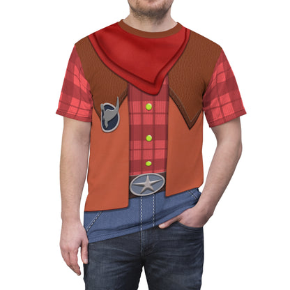 Jon Cassidy Shirt, Dino Ranch Costume