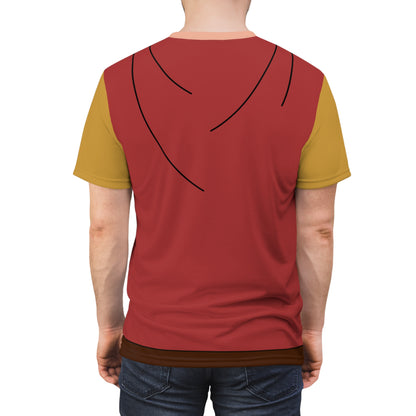 Fflewddur Fflam Shirt, The Black Cauldron Costume