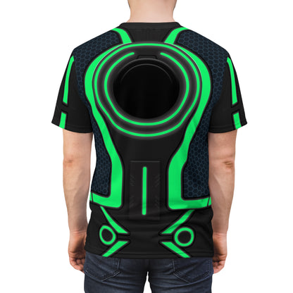 Green Tron Shirt, Tron Legacy Costume
