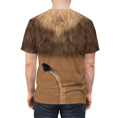 Obasi Shirt, Mufasa Inspired Character Costume