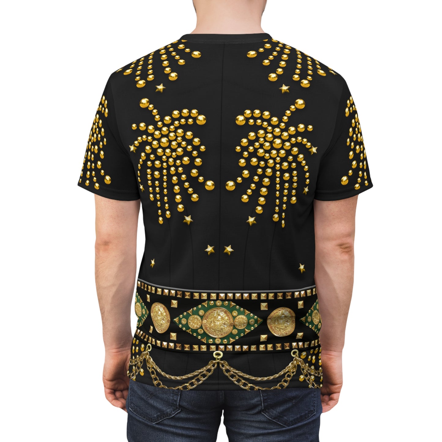 King of Rock Black Matador Shirt, Rock and Roll Legend Singer Inspired Costume