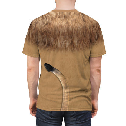 Adult Mufasa Shirt, Mufasa Inspired Character Costume