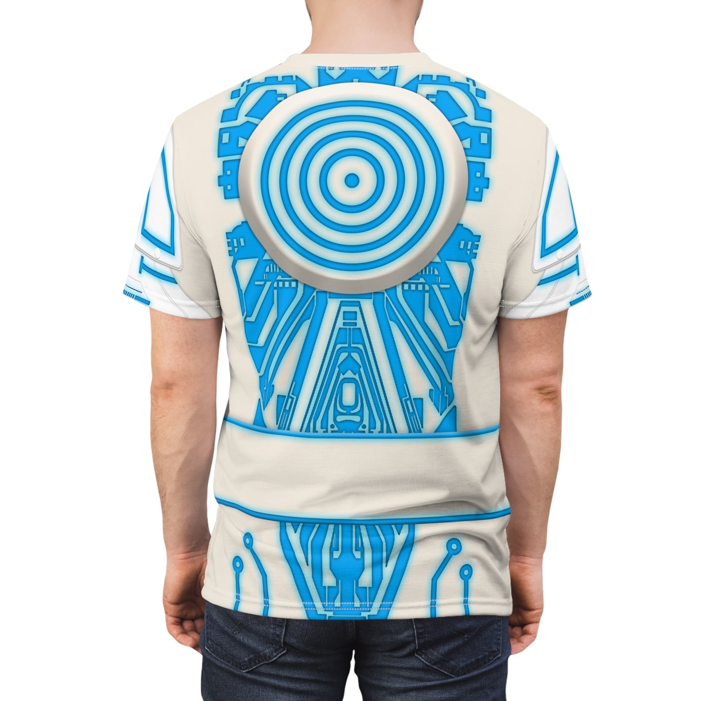 Alan Bradley Shirt, Tron 1982 Character Inspired Costume
