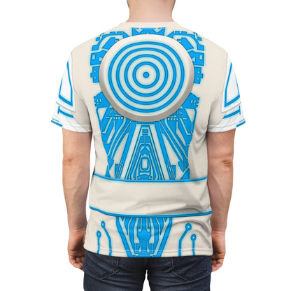 Alan Bradley Shirt, Tron 1982 Character Inspired Costume