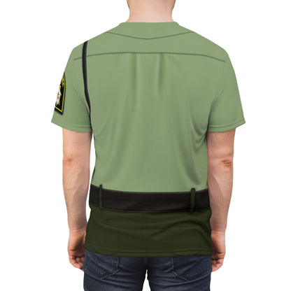 Animal Control Officer Shirt, Bolt Costume